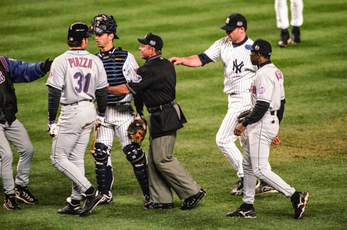 Jorge Posada, peacemaker. (Or something.)